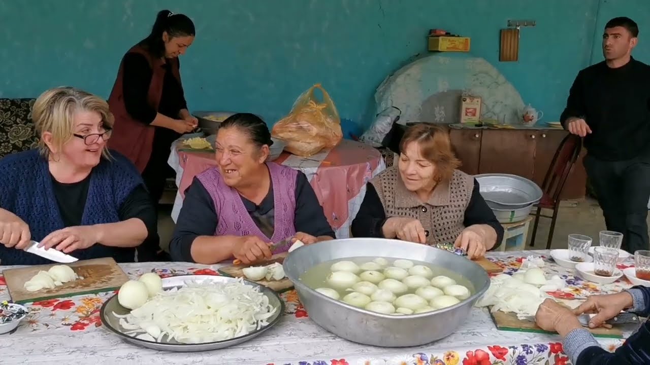 Payız fəslində kəndimizdə toy