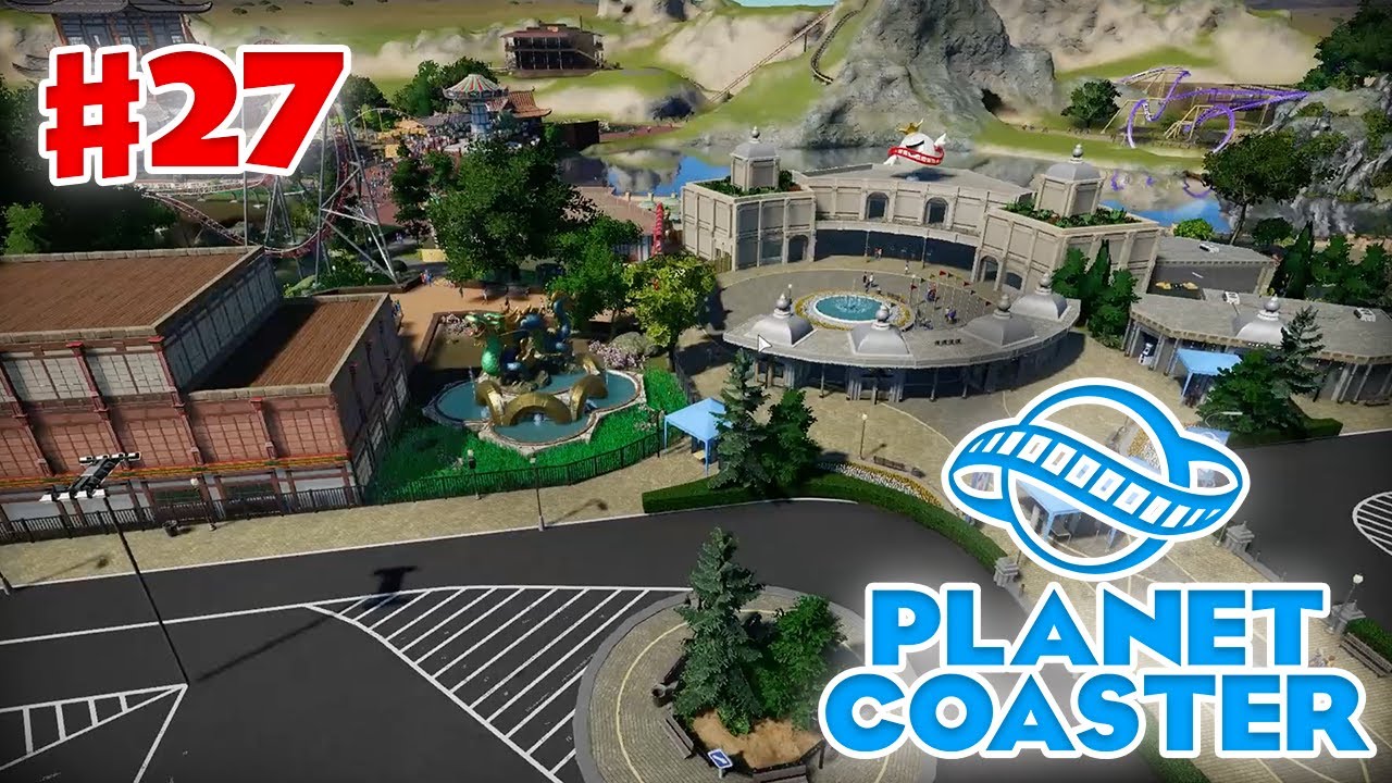 🎢[Let's Play #27] SUITE DE LA GARE DU MINETRAIN  - Planet Coaster