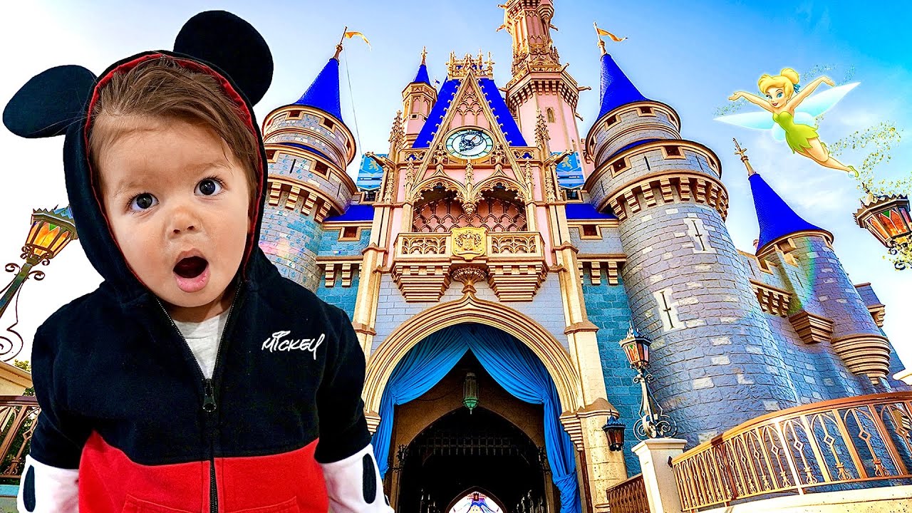 Сюрприз для моего сына в Диснейленде!!