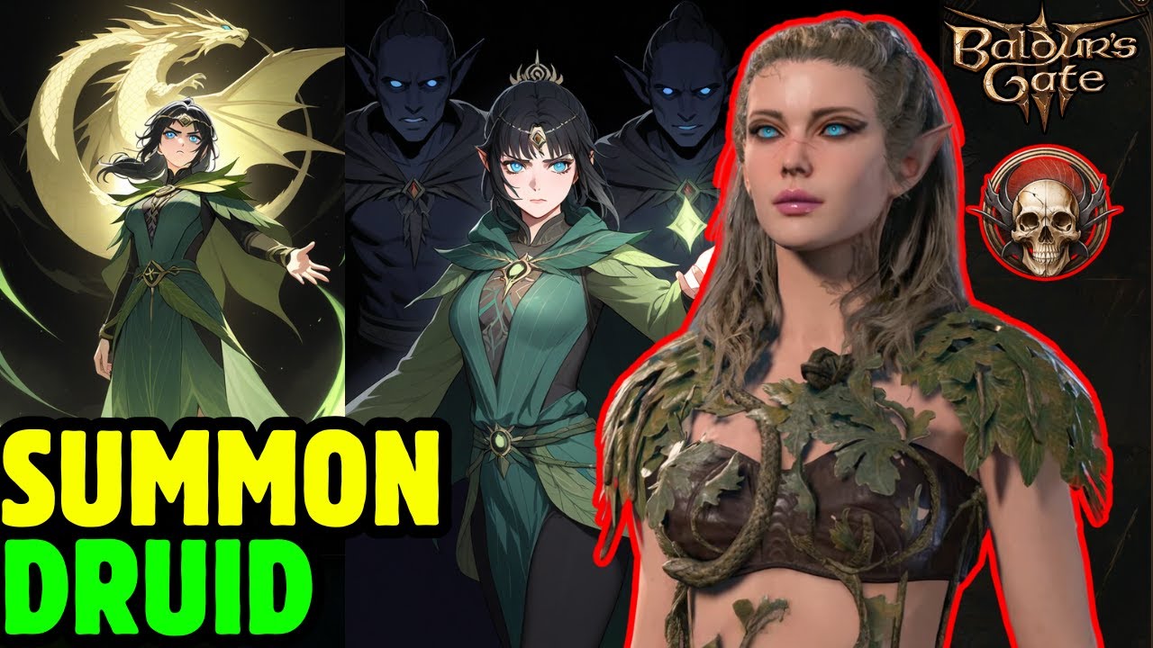 Circle of SUMMONS DRUID Mod Build Guide - Baldur's Gate 3