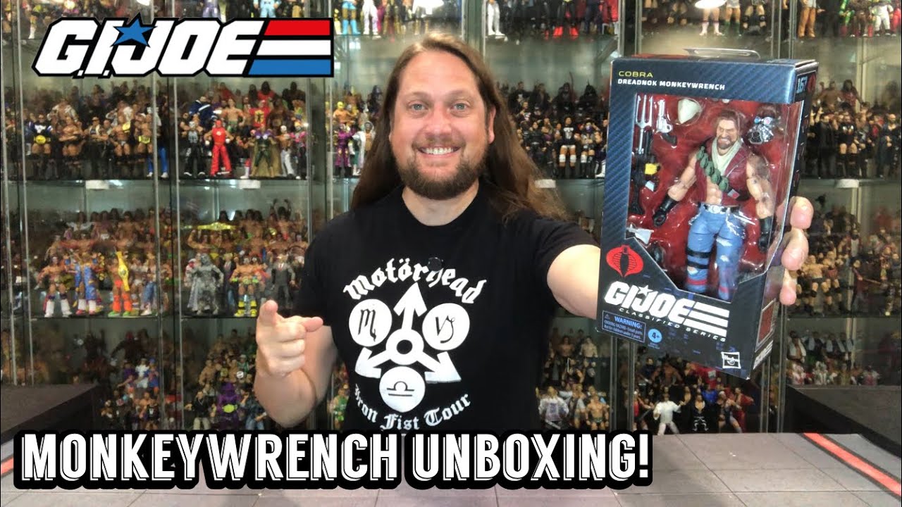 Monkeywrench GIJOE Classified Series Unboxing & Review!