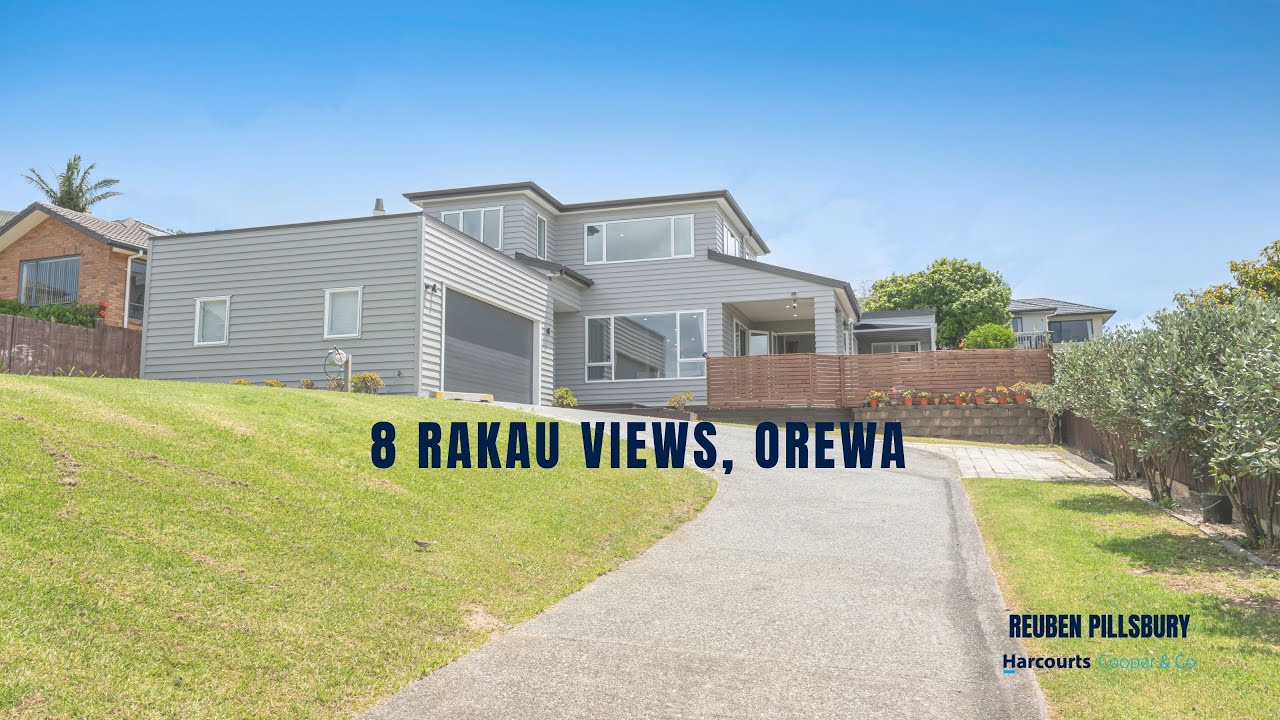 Modern Coastal Living with Sea Views! - 8 Rakau Views, Orewa