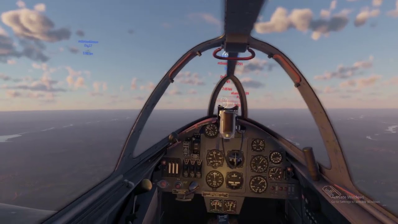 war thunder vr larp (idk why there's no sound)