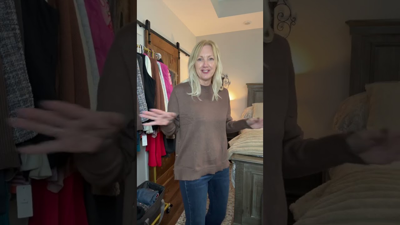 Zeagoo sweater with side buttons that comes in multiple colors and sizes 