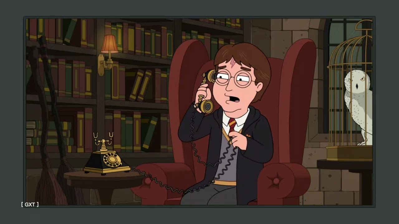 Family Guy: Harry Potter and the phone call of awkwardness.