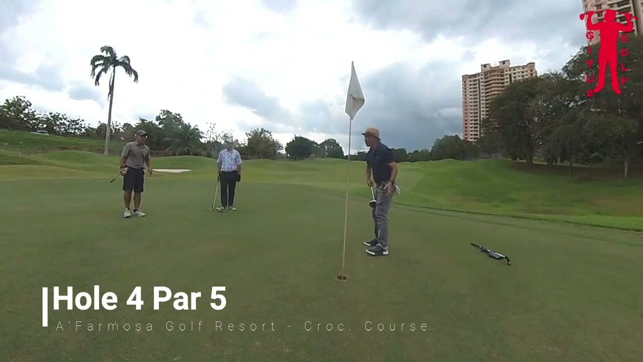A'Famosa Golf Resort -  Exploring Crocodile Course