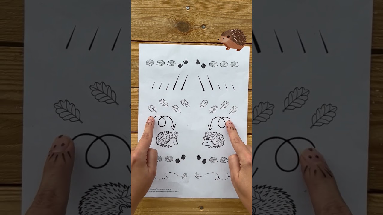 🦔Idzie, idzie mały jeż... &ndash; odkryj zabawę z MUZOGRAFEM! 🦔