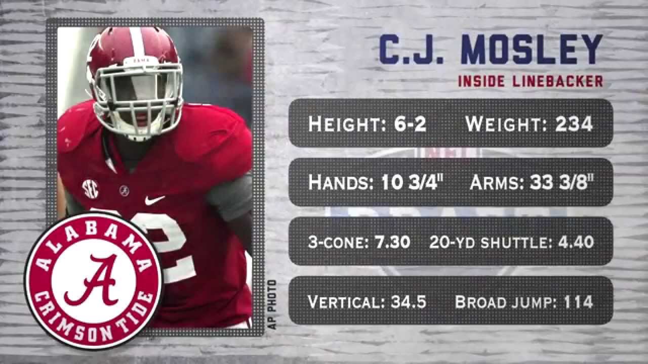 C.J. Mosley - 2014 NFL Draft profile