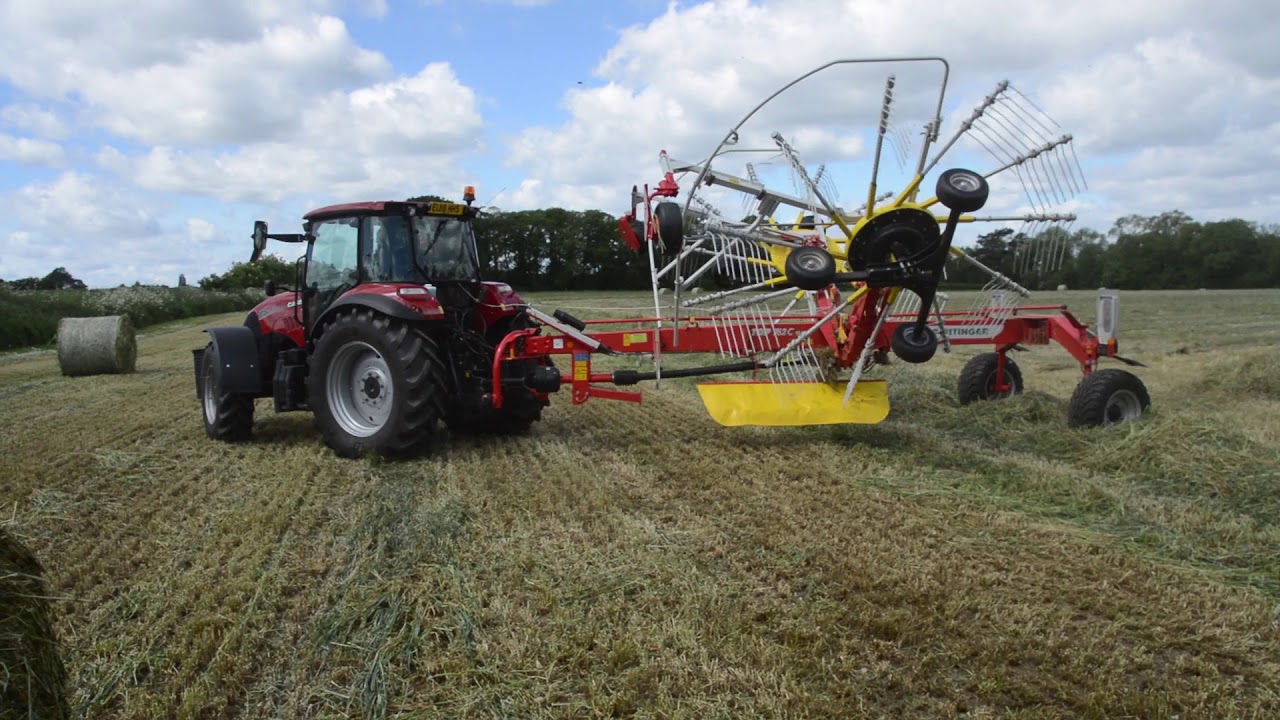 Case Farmall & Pottinger Raking