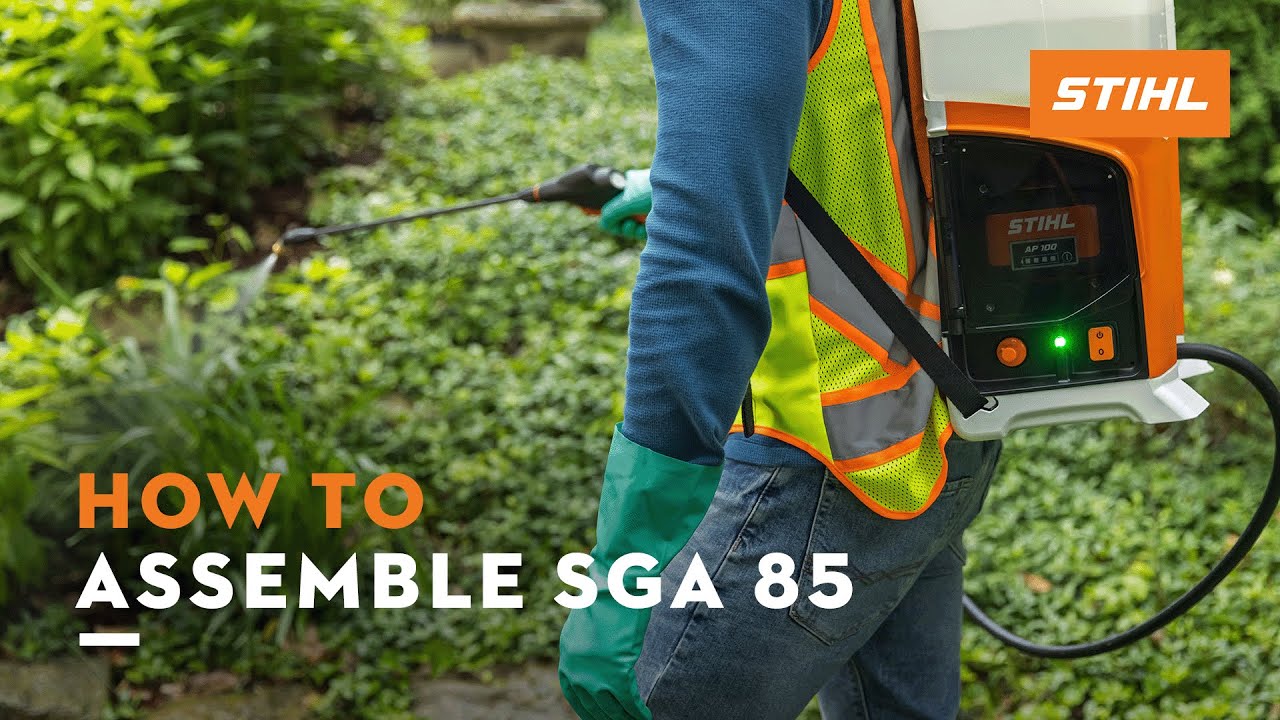 How to Assemble: SGA 85 | STIHL Tutorial