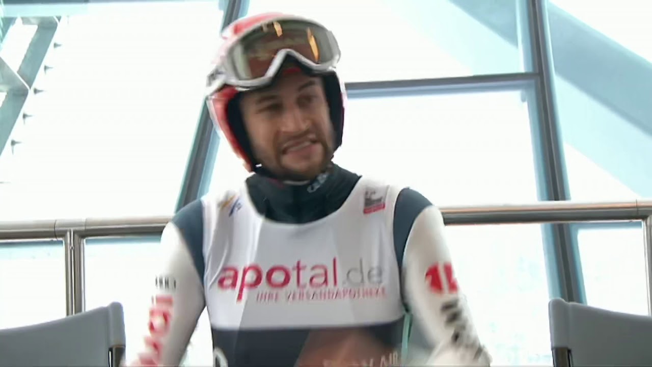 Skijumping crash Leyhe Raw Air Oslo 2019