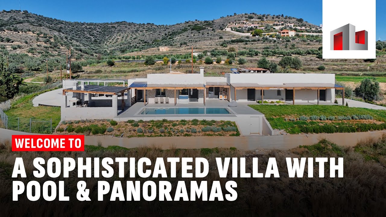Welcome to a Sophisticated Villa with Pool & Panoramas