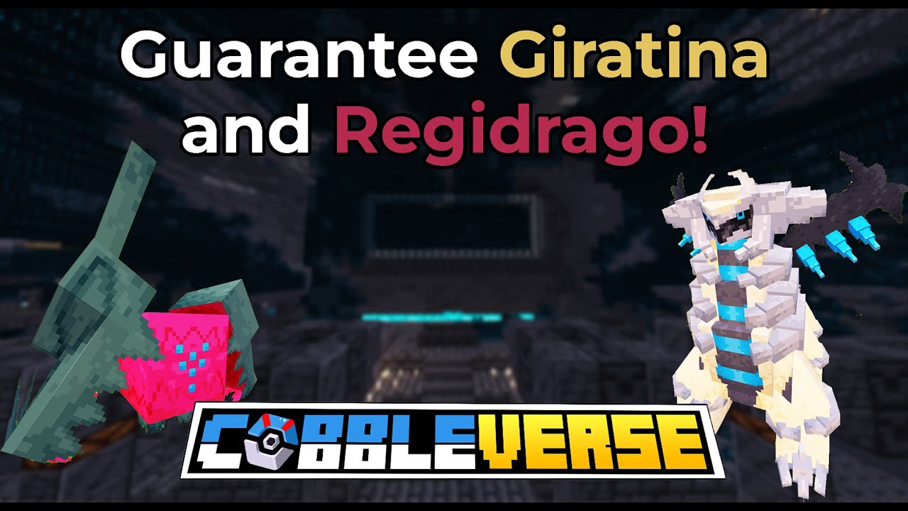 Guarantee Giratina and Regidrago Spawns in Cobbleverse! (ft. Guzzlord)