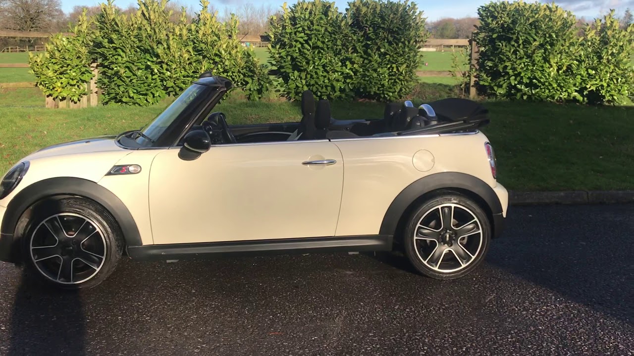 2012 Mini Cooper S Convertible in Pepper White with Chili Pack & More FOR SALE