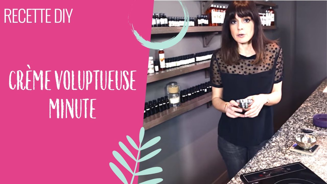 Crème Voluptueuse Minute - Recette de cosmétique maison Aroma-Zone