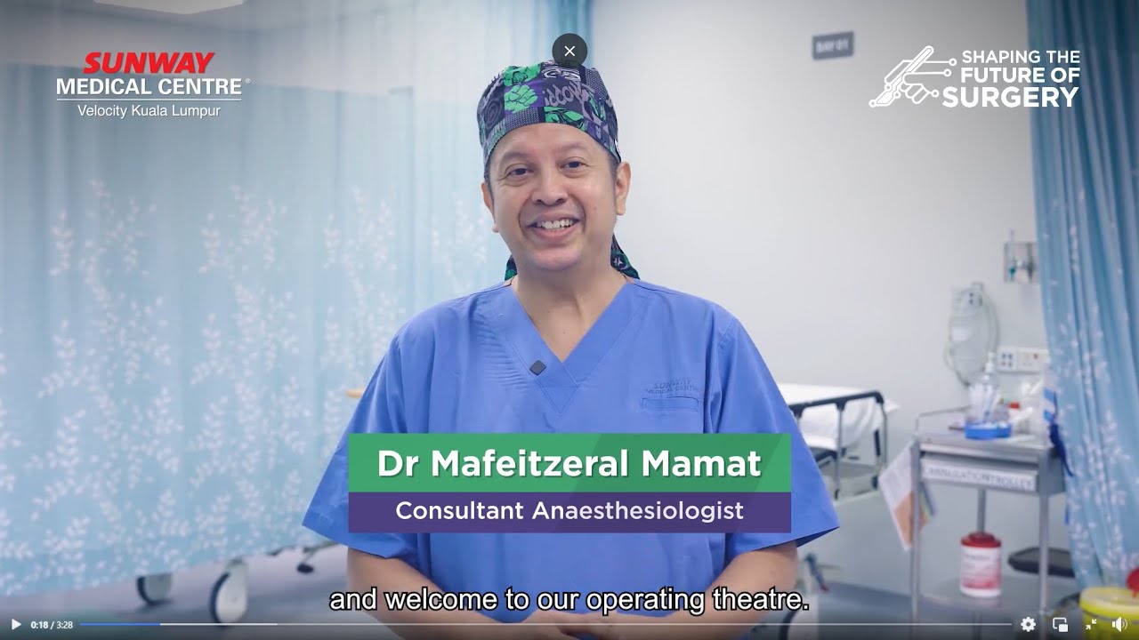 Tour of Sunway Medical Centre Velocity's Operating Theatre