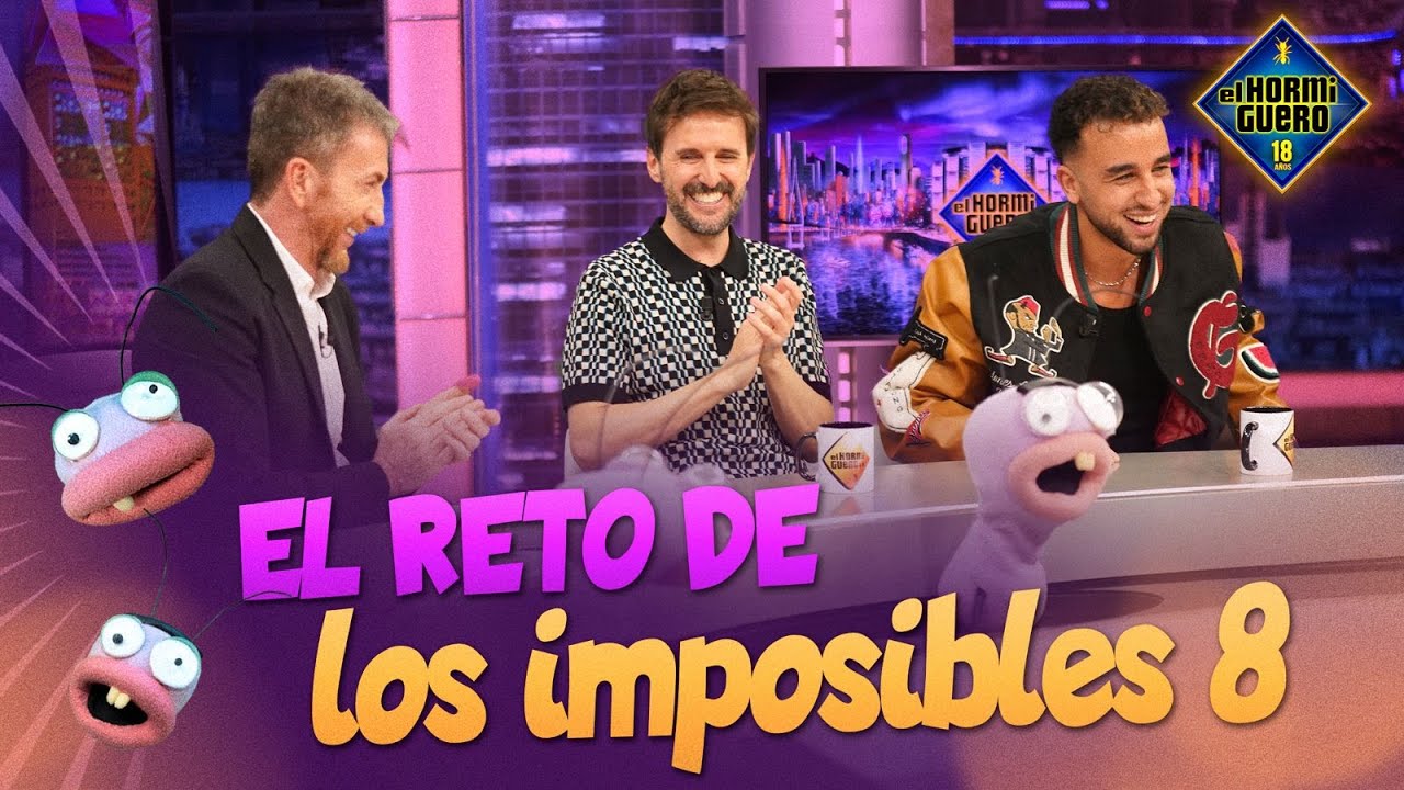 El reto de las hormigas para Julián López y Hamza Zaidi - El Hormiguero