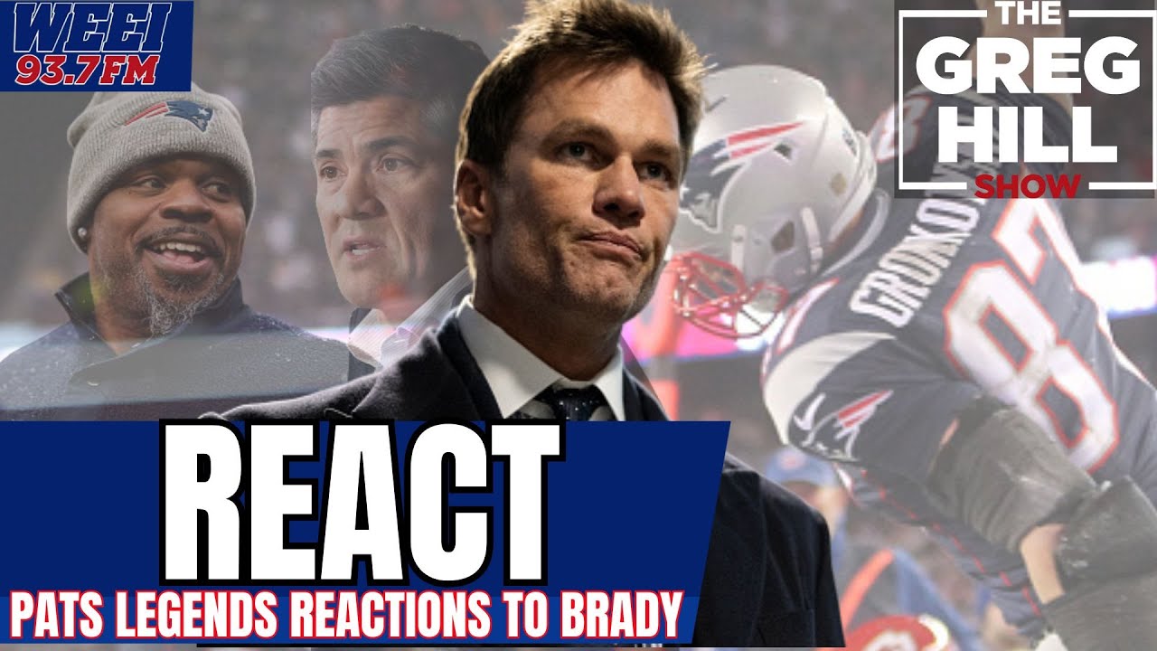 Tom Brady RESPONSES! Gronk/Vince/Tedy-React LIVE to Brady's 