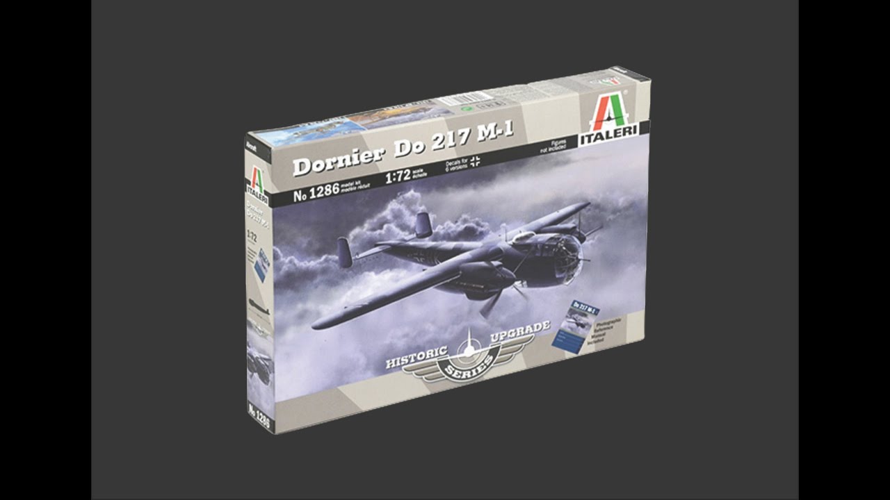 Italeri 1/72 Dornier Do 217 M-1 Scale Model Review
