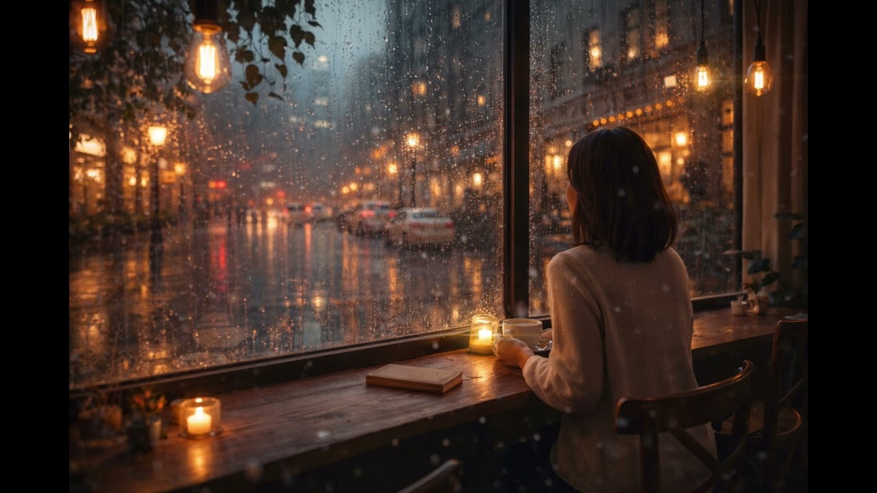Sleepy Cafe | Soft Jazz for Quiet Nights – Gentle Notes