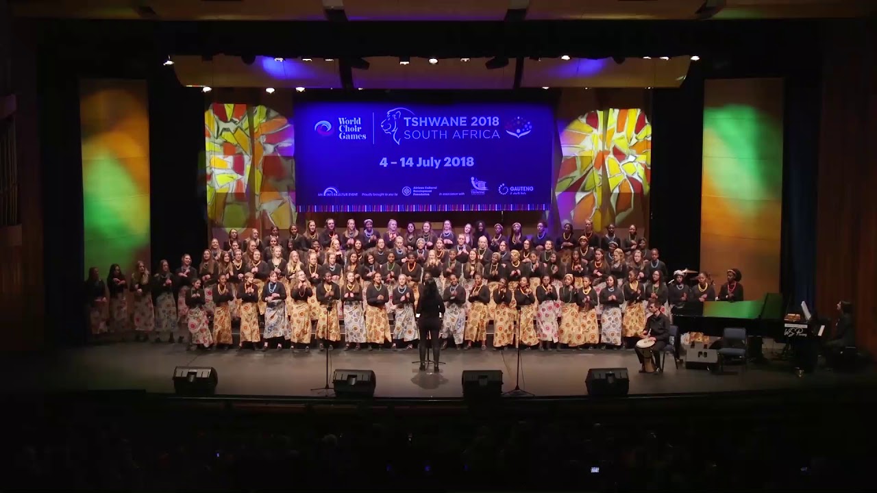 Hlonolofatsa at the World Choir Games