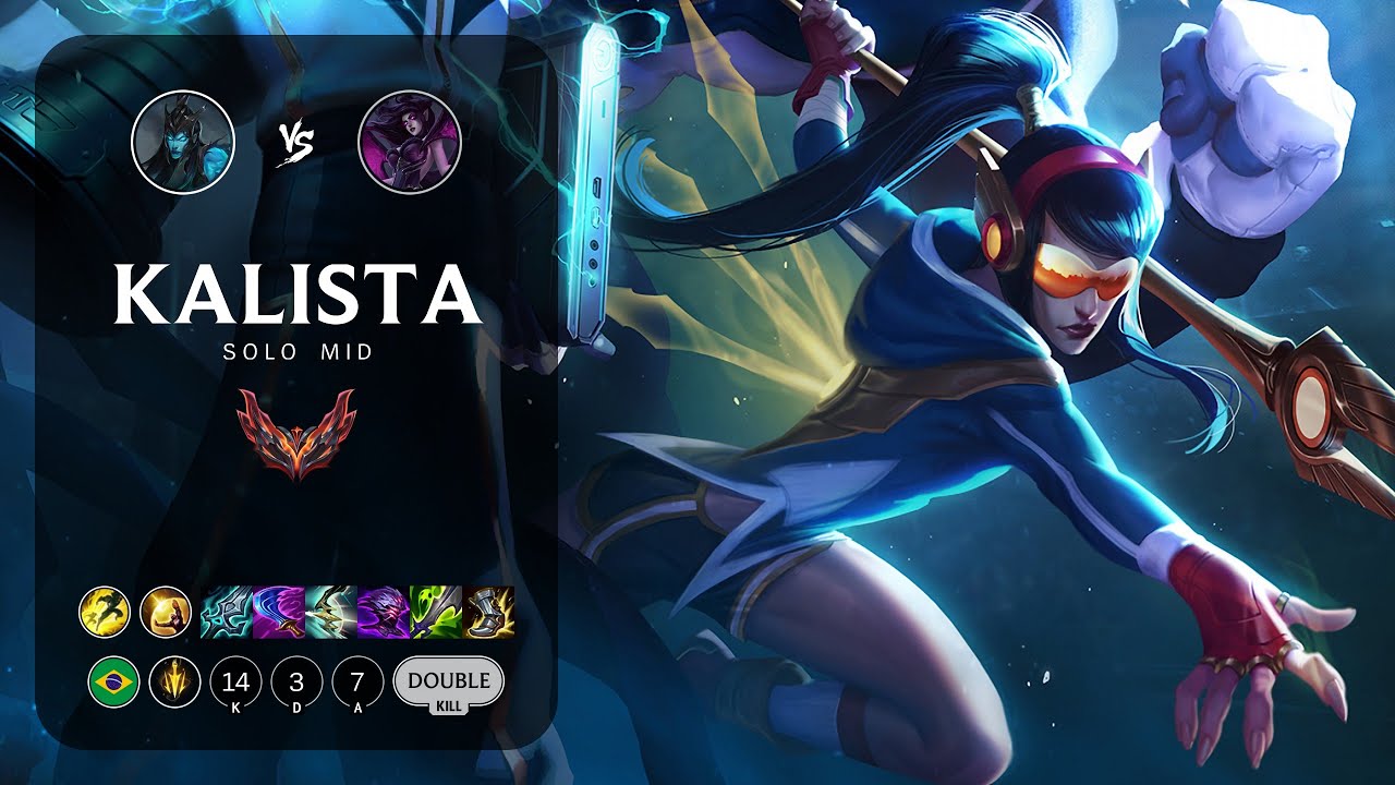 Kalista Mid vs Morgana - BR Grandmaster Patch 14.2