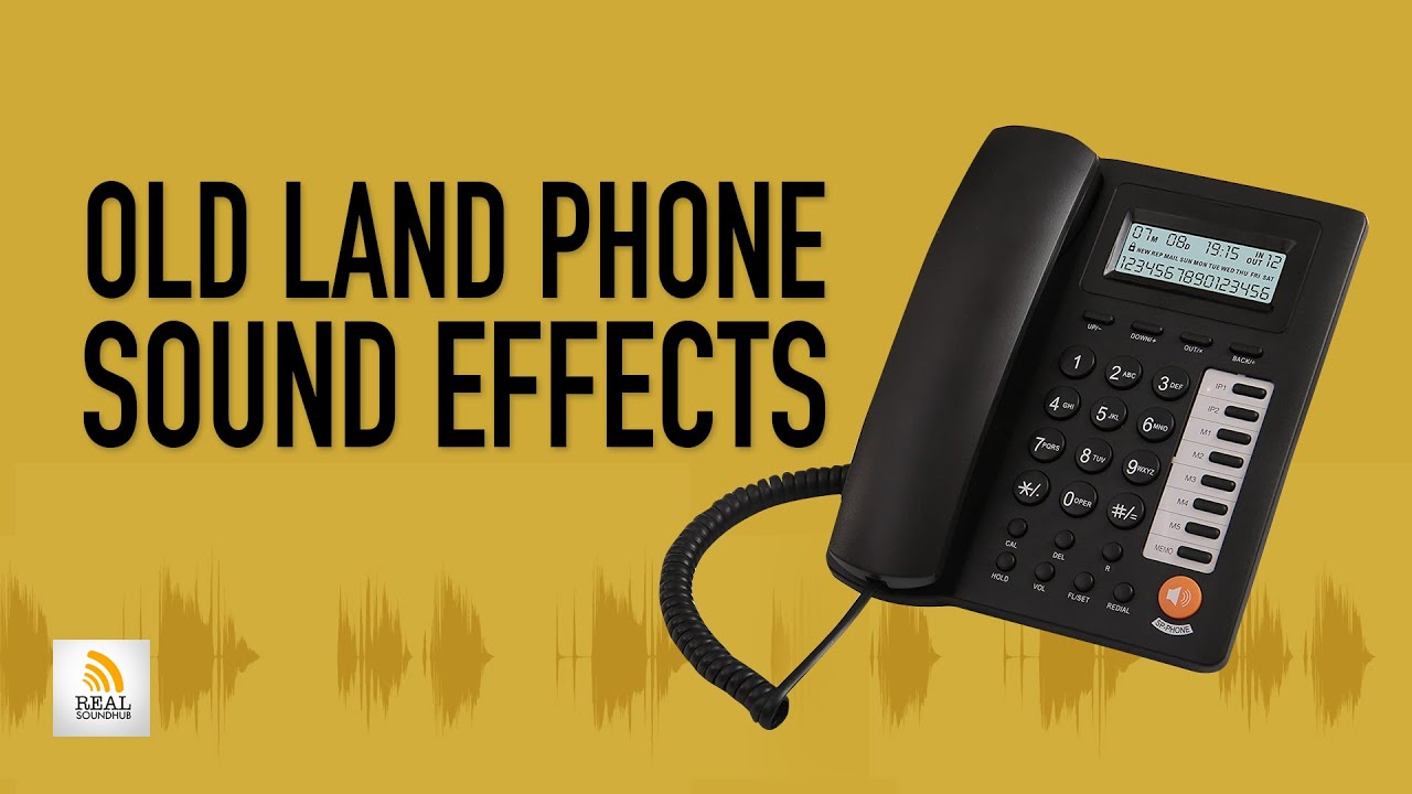 Old Land Phone Sound Effects I Free