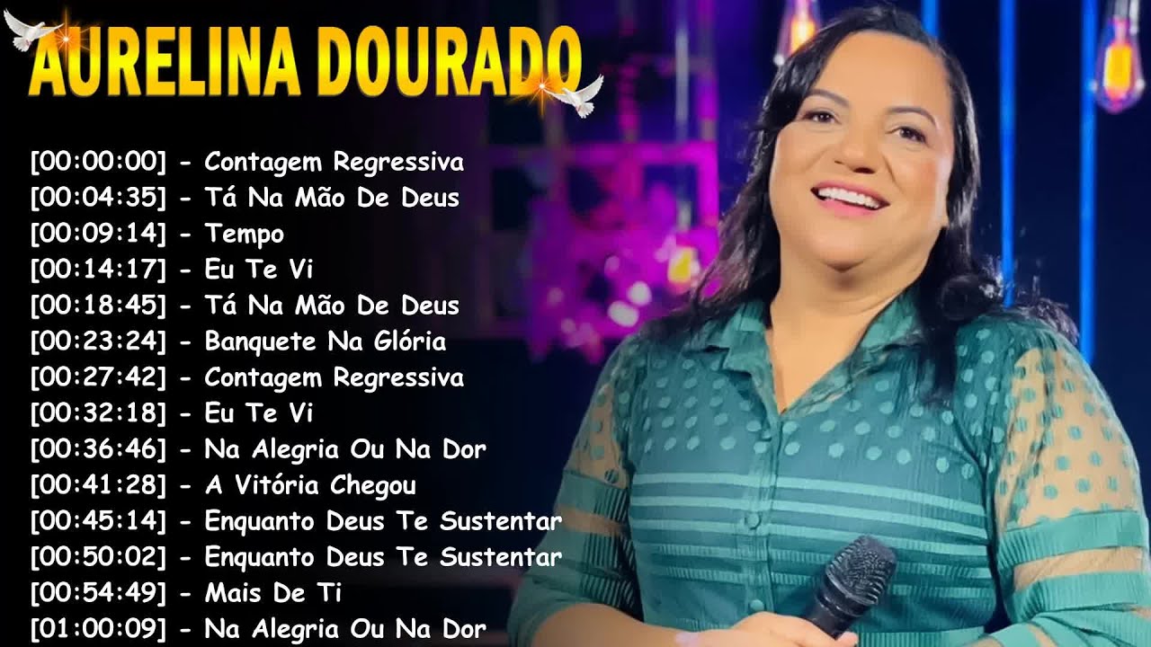 Top Músicas Gospel 2025 | Aurelina Dourado | Hinos de Adoração e Fé #gospel #hinos