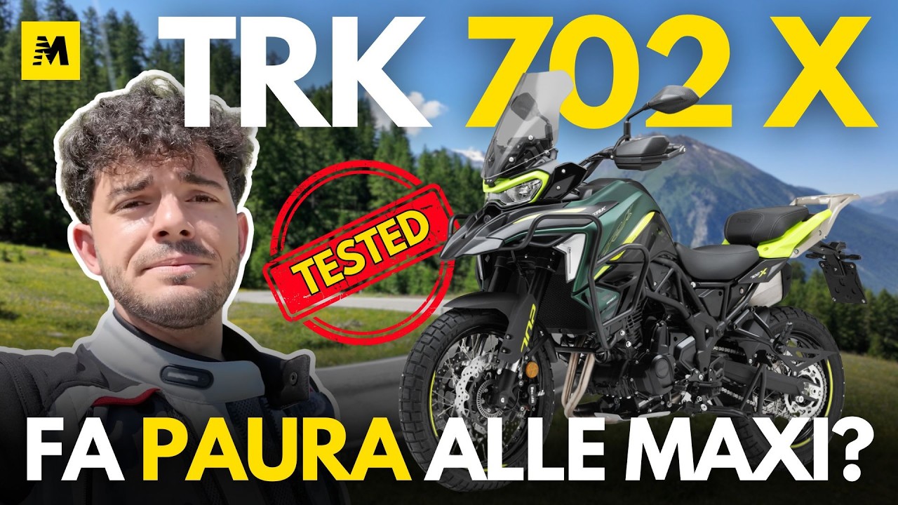 La BENELLI TRK 702X sfida le Alpi: la PROVA su strada e in fuoristrada