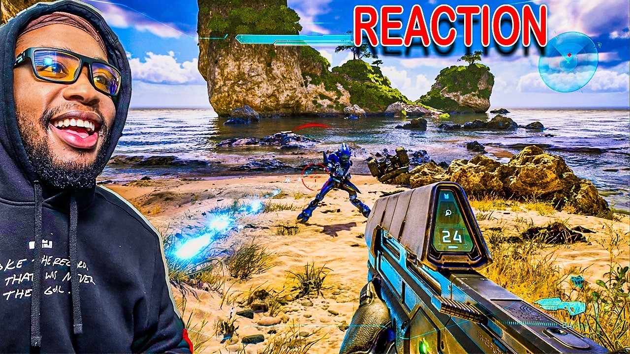 РЕАКЦИЯ на игровой процесс HALO Campaign Evolved | PS5, XBOX и ПК!