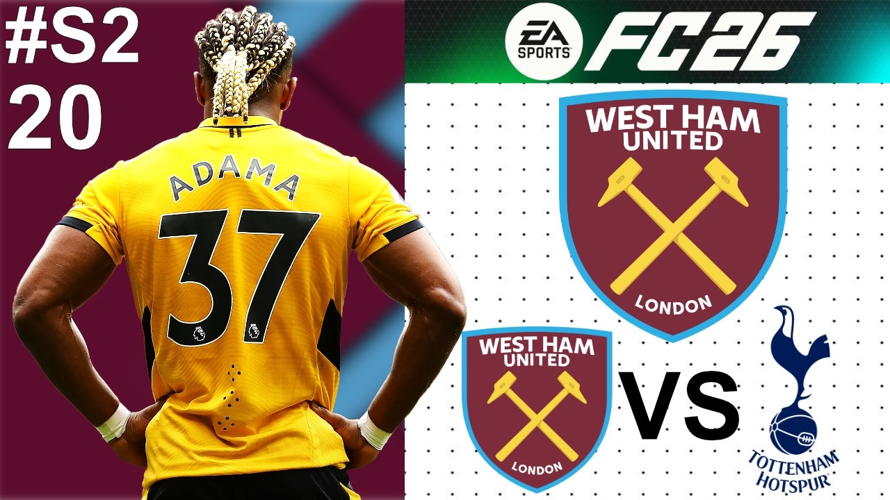 EA FC 26 West Ham United Road to Glory Career Mode Season 2 Episode 20 No Commentary