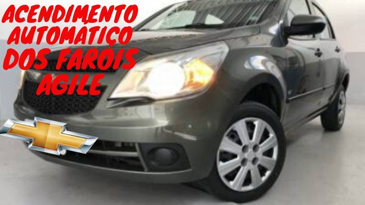 Acendimento automático farol Agile.