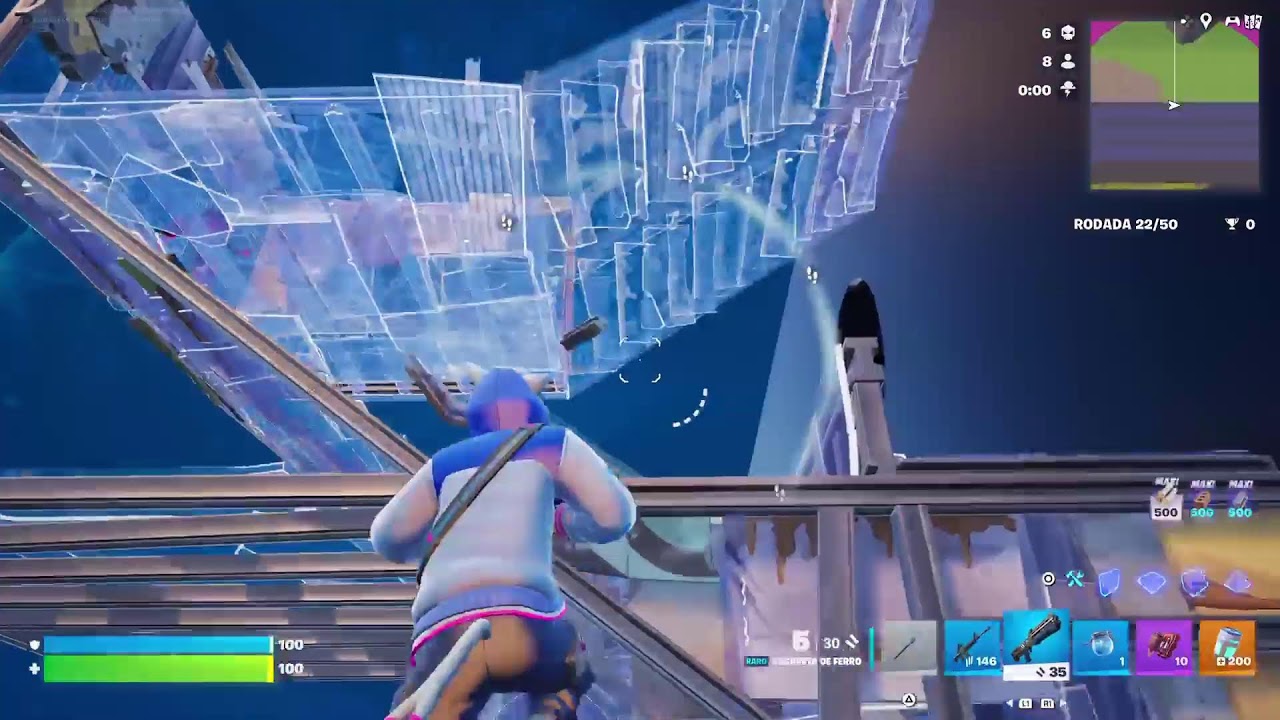 Fortnite modo criativo  1 v 1 s feat Fxcesinhayt bredu97 brayan gamsi herosuetam