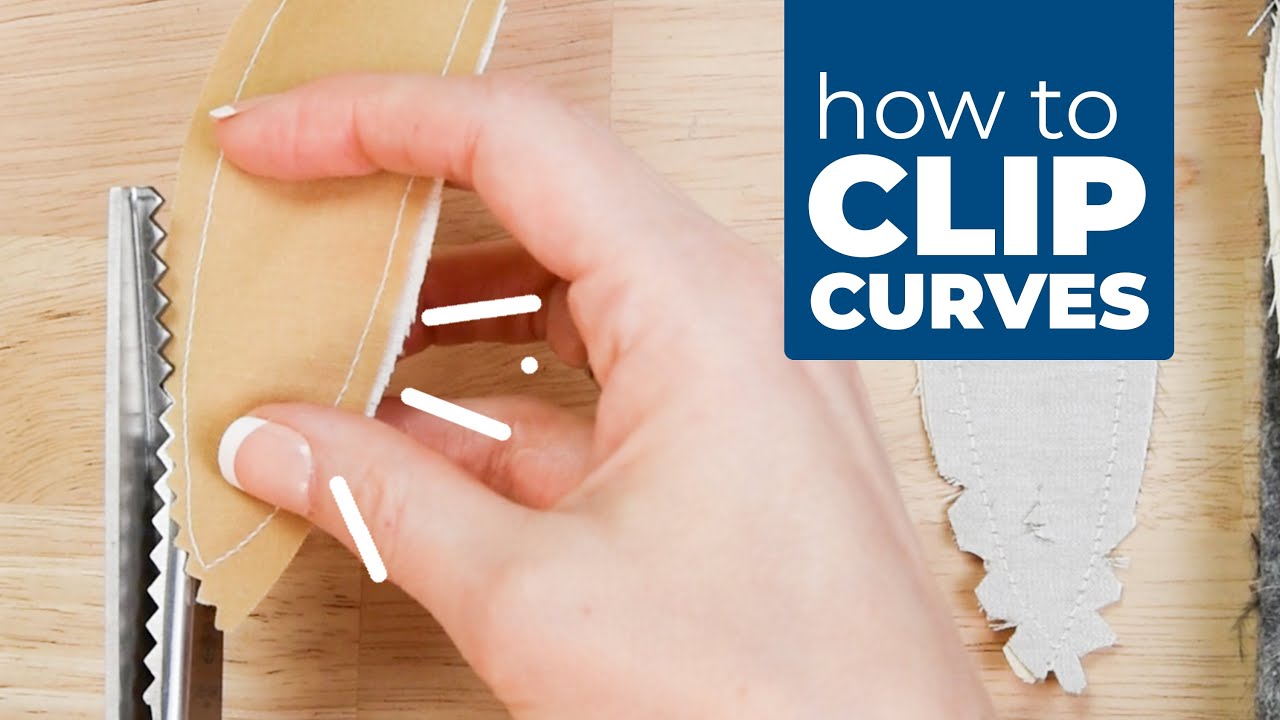 How to Clip Curves in your Sewing Project