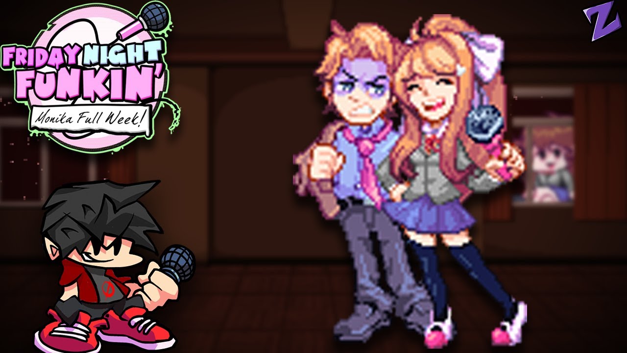 JUST MONIKA | Friday Night Funkin' Mods (Monika Full Week)