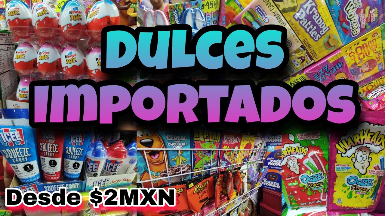 😍La tienda de🍭DULCES AMERICANOS🍬más ECONÓMICA de CDMX🤑Dulces en LA MERCED😉Haz Negocio 👌