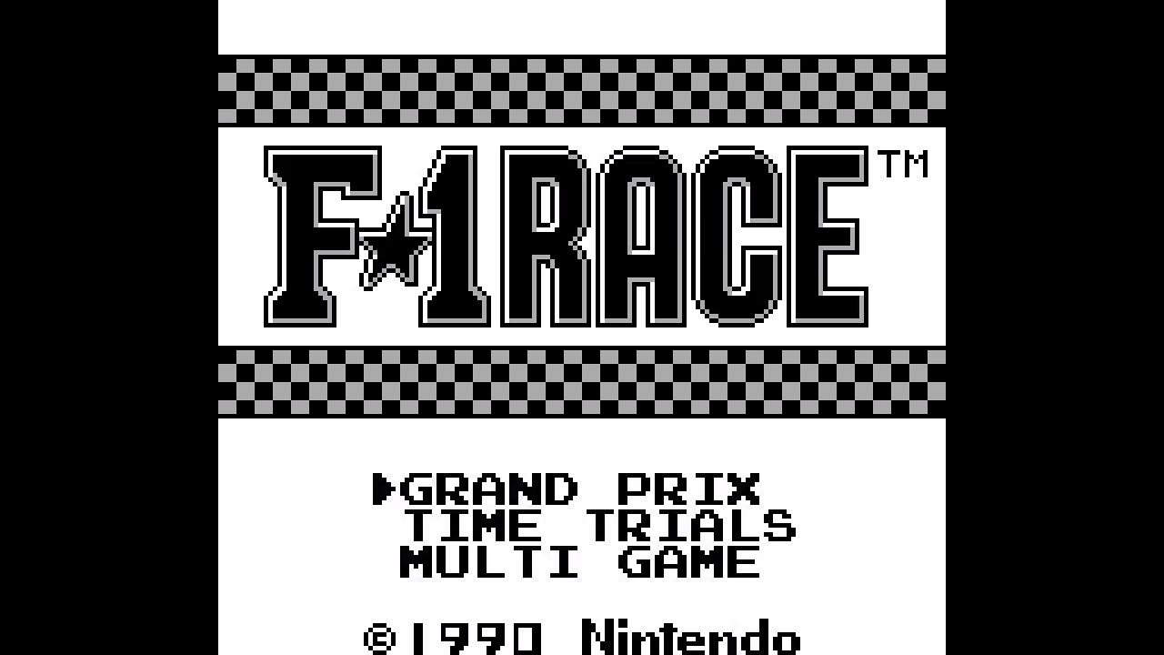 Game Boy Longplay [003] F-1 Race
