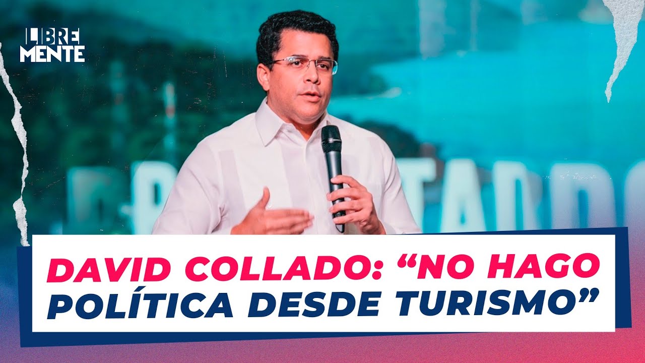 David Collado tajante: “No mezclo política con Turismo ni aspiro a la Presidencia desde el cargo”