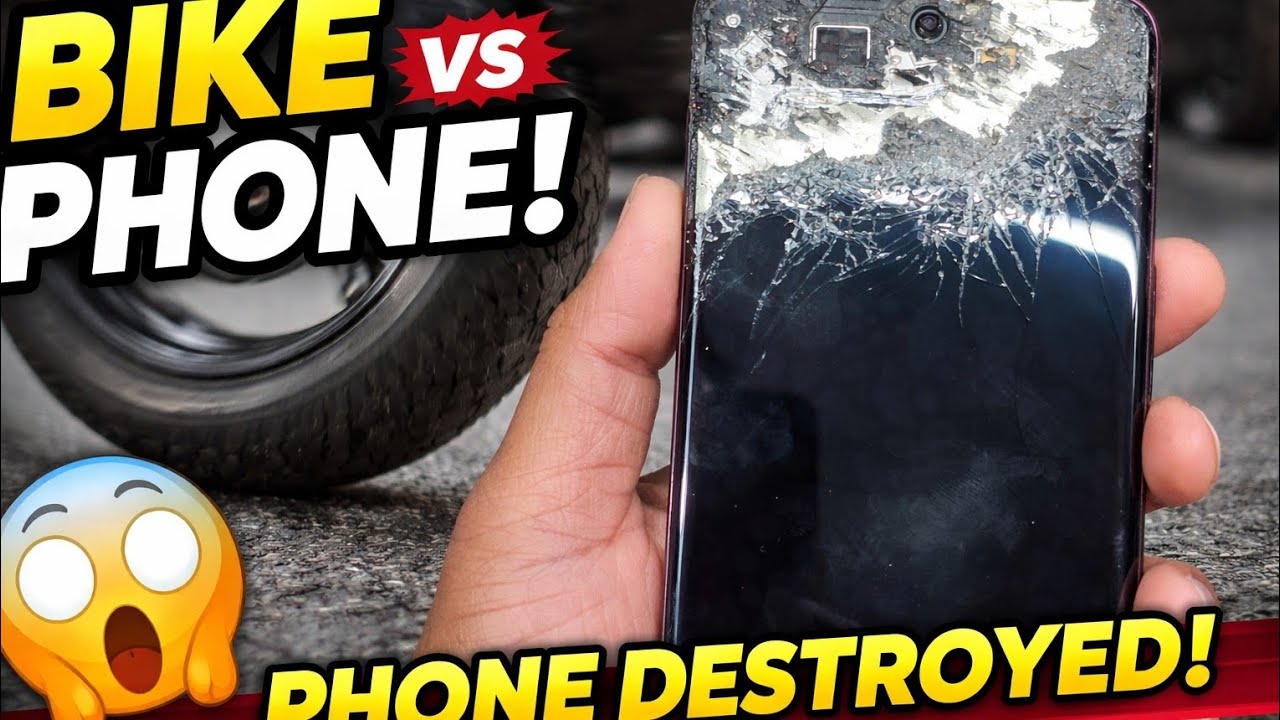 Vivo V60 Screen crashed बाइक के  नीचे आ गया l screen Fixed By Me