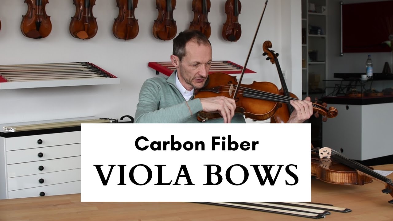 ARCUS carbon viola bows -  and all you want to know about them