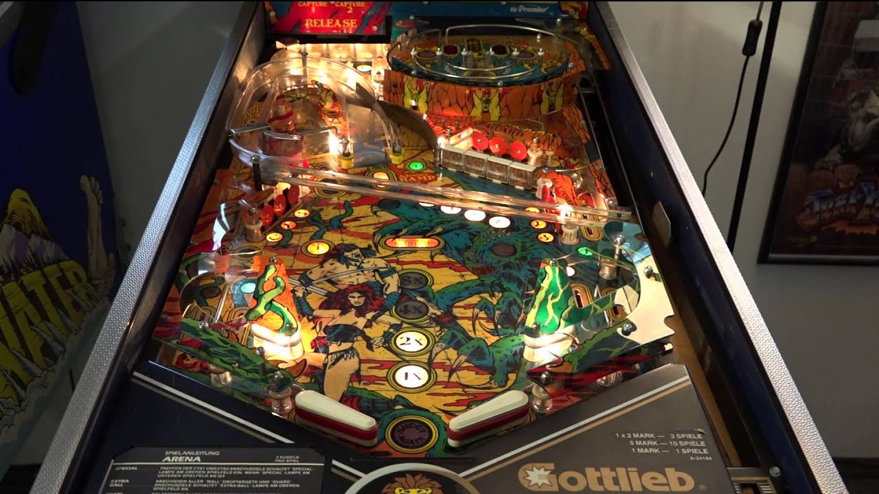 Arena (Gottlieb, 1987) Flipper Pinball