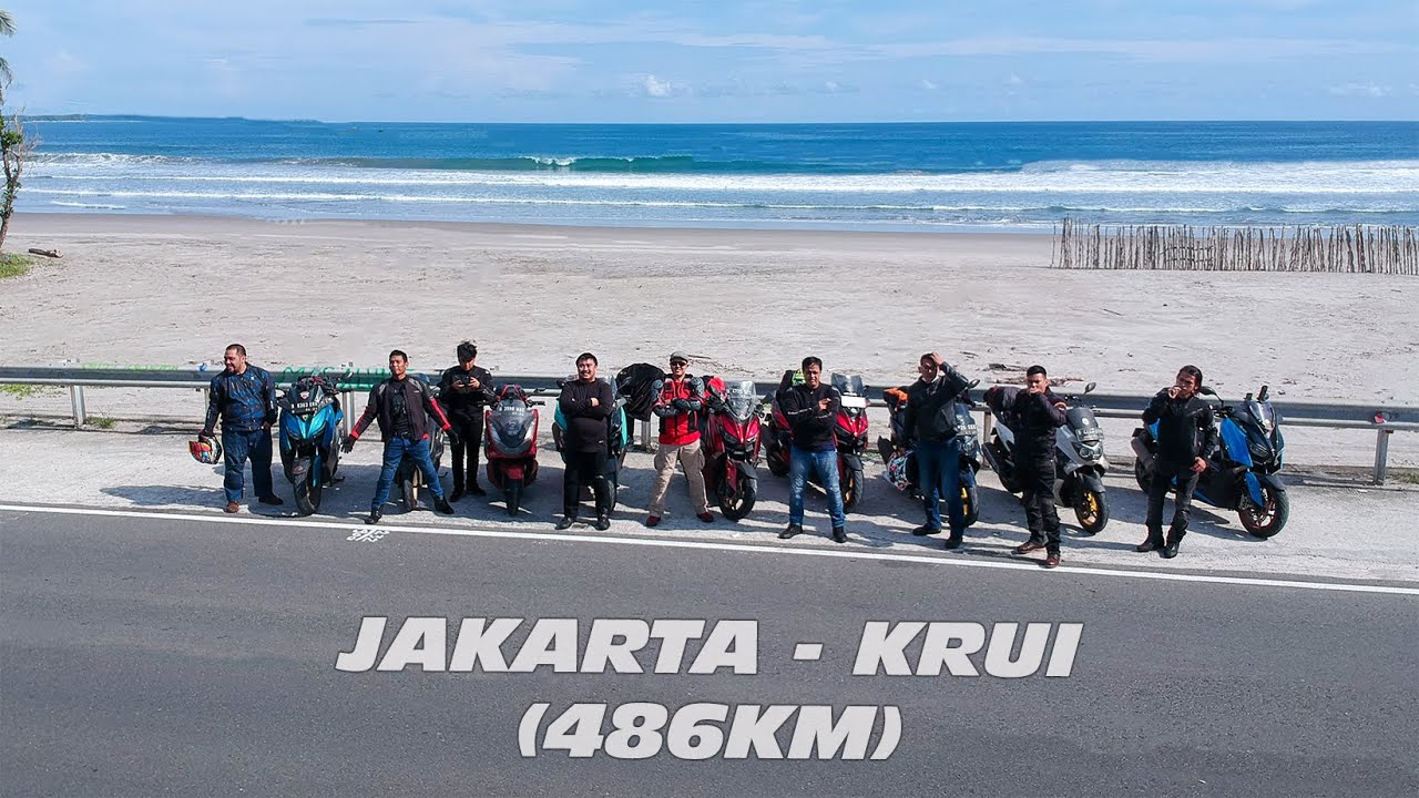 Start Touring Jakarta - KM 0 Sabang, JKT - KRUI | Touring 360 Sumatera (Part 1)