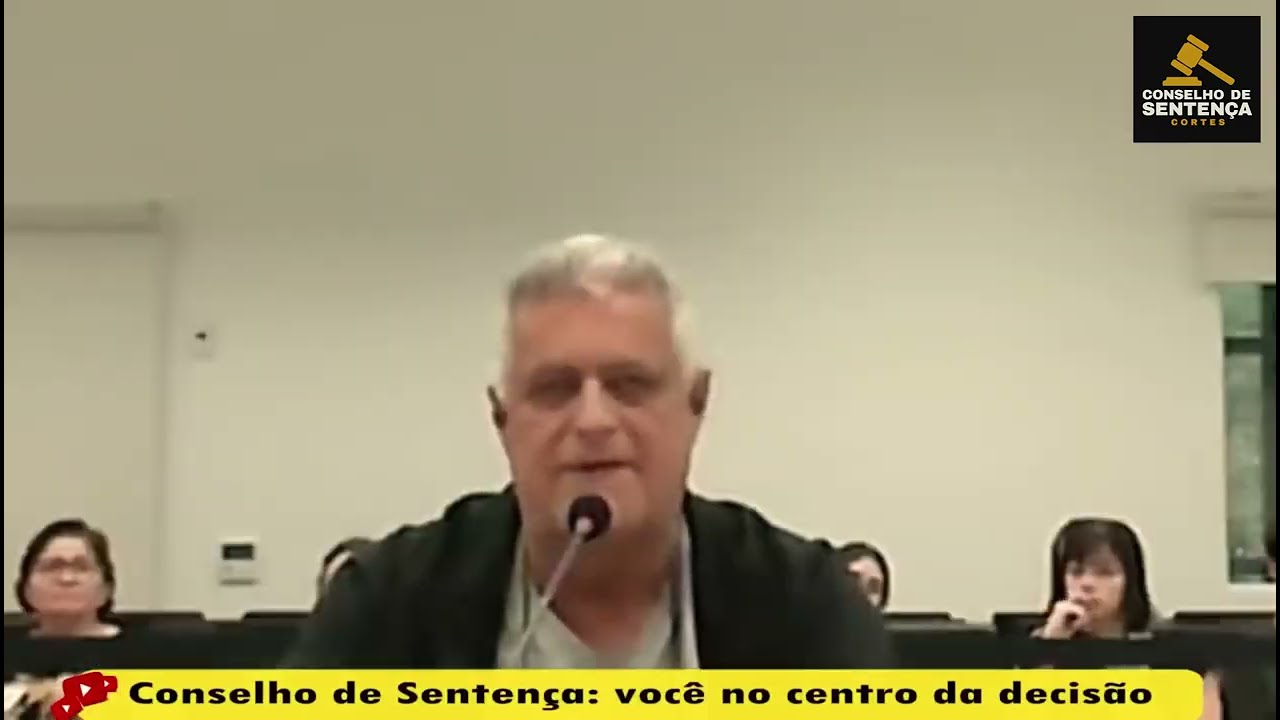 Dr. Thiago Flores: Eu sou um pobre coitado ! disse o réu