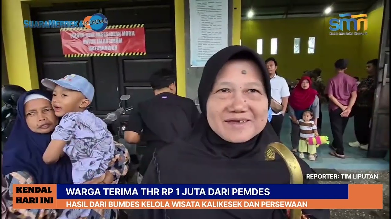 Warga Sriwulan, Limbangan Dapat THR 1 Juta Rupiah Per KK dari Hasil Bumdes Kelola Wisata Kali Kesek