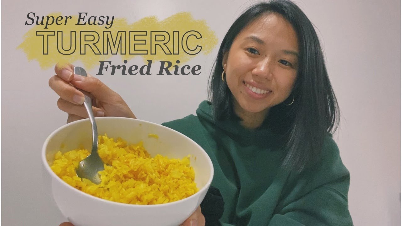 Easiest Turmeric Fried Rice Recipe!