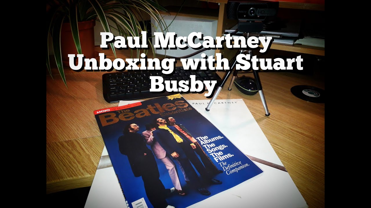 BEATLES - New Beatles Essentials Mojo Magazine & Paul McCartney Unboxing with Stuart Busby