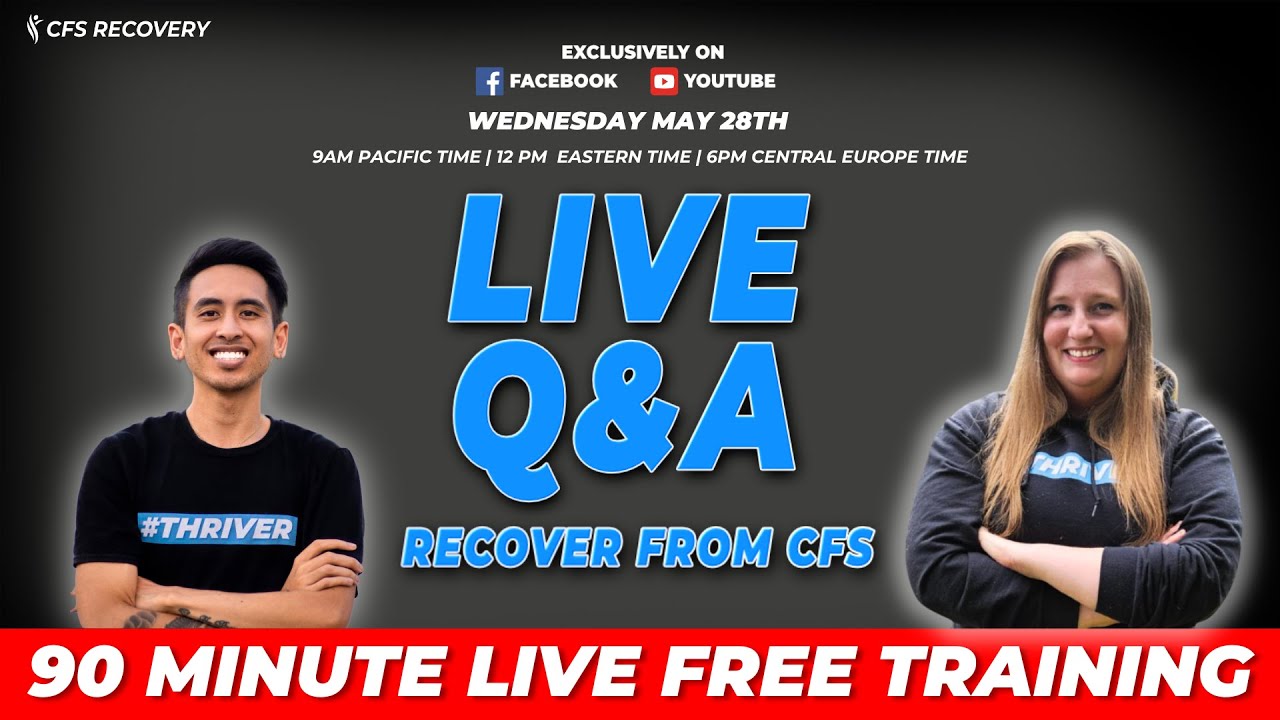 CFS Recovery Q&A Livestream with Ariel & Junior!