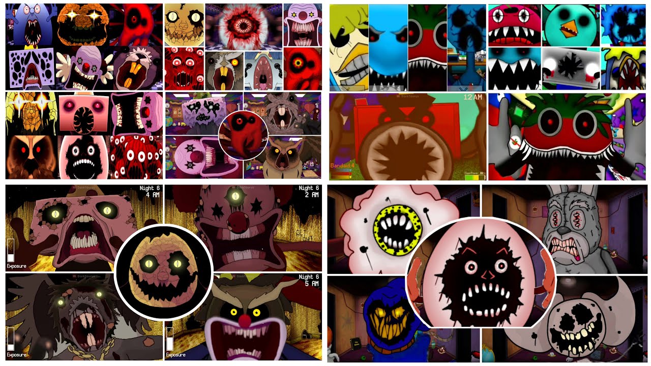 Onaf 1-80 All jumpscares