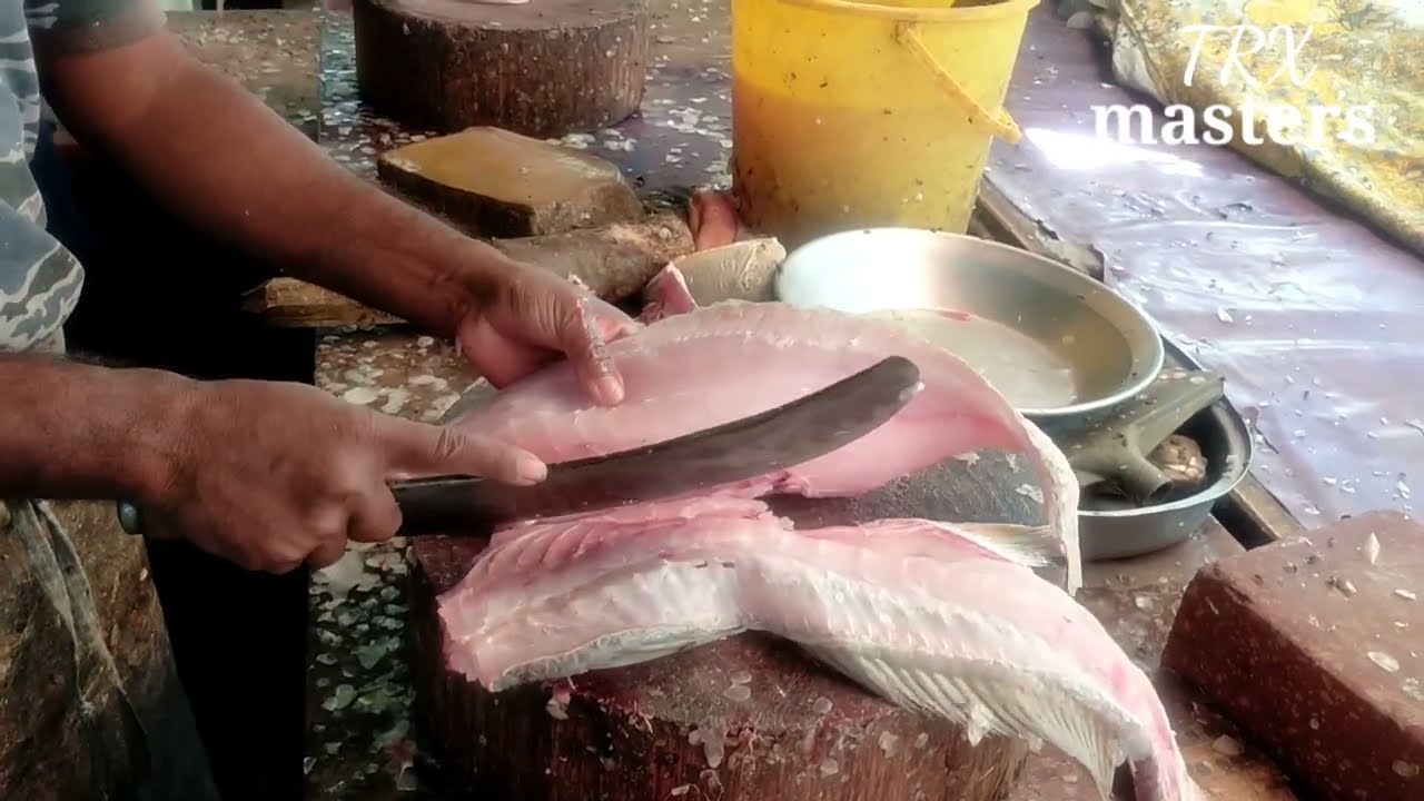amazing selvem fish fingers making process | fish cutting skills| TRX masters | 2022