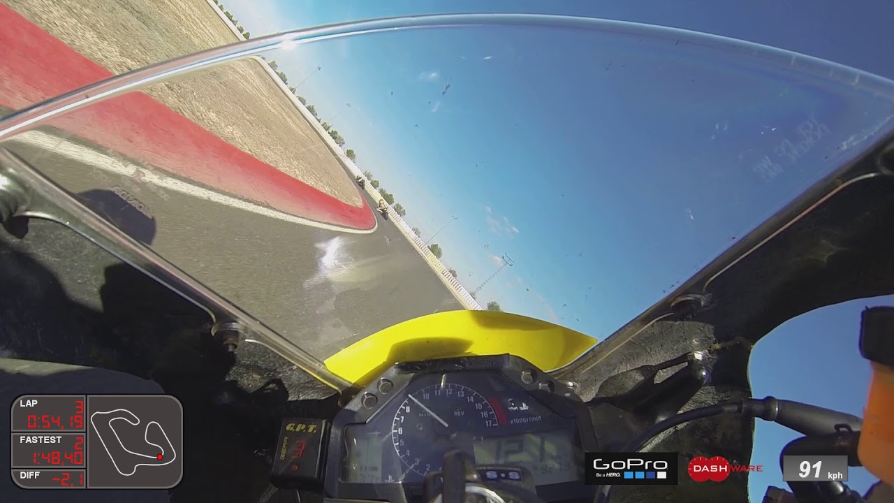 Circuito de Albacete, Cbr 600rr 1,45
